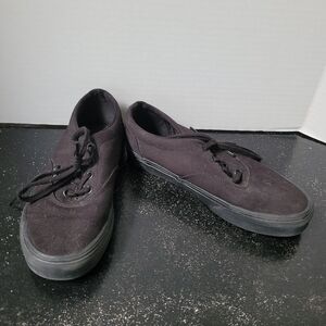 Vans Black Canvas Sneakers